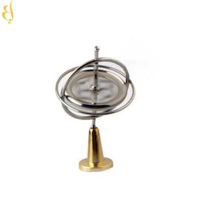 China Creative Theme Park Gyro Colorful Zinc Alloy Decompression Fingertip Gyroscope for sale