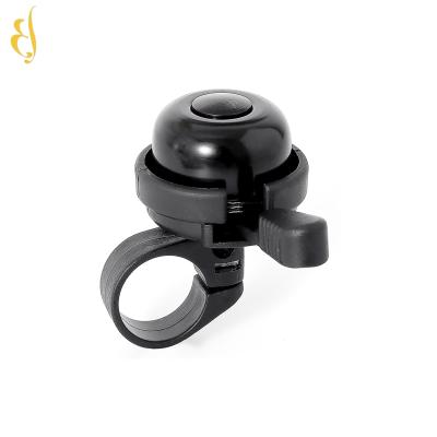 China 22mm Outer Recycling Aluminum Black Gps Bike Handlebar Bike Handlebar Grip Scooter Ring Bell Jingle Loud Blow for sale