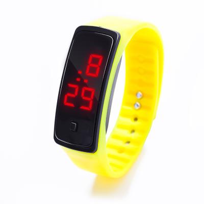 China Metal Button Led Wristband Sports Silicone Electronic Wristwatches Smart Watch Smart Bracelets and Wristbands for sale