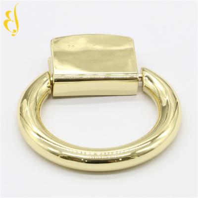 China Durable Handbag Hardware Parts Fitting Circle Ring Accessory Bag Handle Buckle for sale