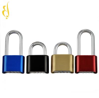 China Zinc Alloy Commercial Insurance 4 Digit Combination Padlock Customized Colorful Security Padlocks for sale