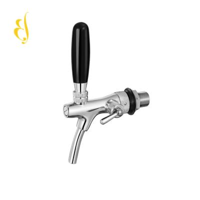 China Long Tail Long Tail Draft Beer Dispenser Faucet Custom Adjustable Handle for sale