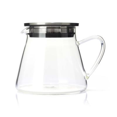 China New Design Hotsy Large Capacity Cordless Glass Teapot GF-001LA for sale