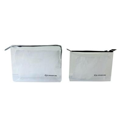 China Wholesale Recyclable EVA Transparent Bag Customized Clear Zipper Packaging Bag Packaging Bag For Cosmetic for sale