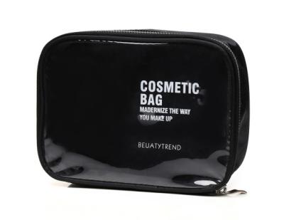 China Fashionable Clear PVC Cosmetic Case Beauty Makeup Bag Accept Custom Logo Women Toiletry Bag Cosmetic Bag for sale