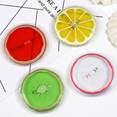 China Simple Custom Fruit Printed Cooling Cooling Pack Various Style Cold Packed Gel Ice Pack Gel Protection Cooling Pack for sale