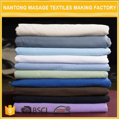 China Professional Manufacture Flame Retardant 100% Cotton Flannel Fabric Massage Sheets for sale