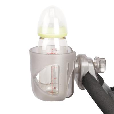 China 2022 Amazon Stroller Cup Holder for Baby Strollers High Quality Cup Holder Transparent Gray for sale