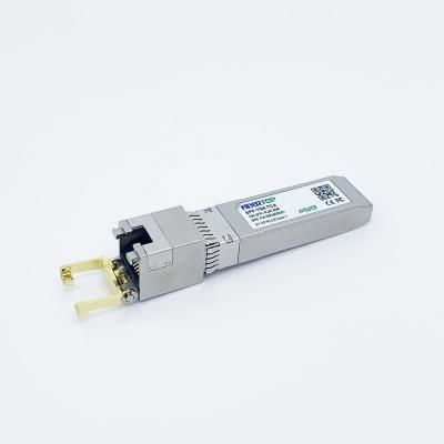 China 10 Gigabit Ethernet FIBERTOP 10G RJ45 Copper SFP+ Module 10GBase-Tx Ethernet Fiber Optic FTTH Compatible with Cisco/HP Switch 80m for sale