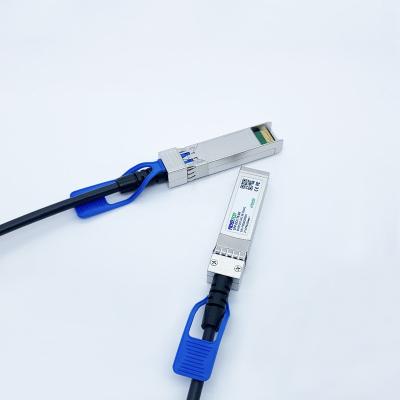 China FIBERTOP 3m (10ft) 25G SFP28 DAC Passive Direct Attach Copper Twinax FTTH Cable for SFP-H25G-CU3M for sale