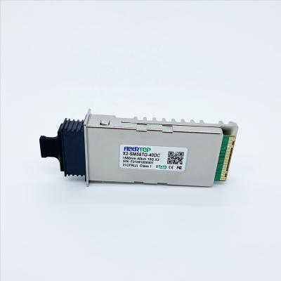 China Compatible 10G Fiber Channel HPE J8438A 10GBASE-ER SMF 1550nm 40km 10G X2 ER Transceiver X2-10gb-ER for 10GBase-ER Ethernet for sale