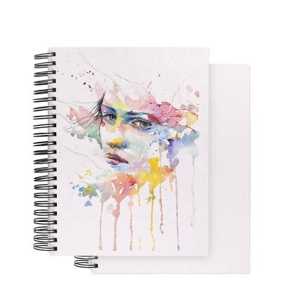 China Hardcover Artist Spiral Notebook Sketch Book Sketchbook for Journal Printing Custom Notebook for sale