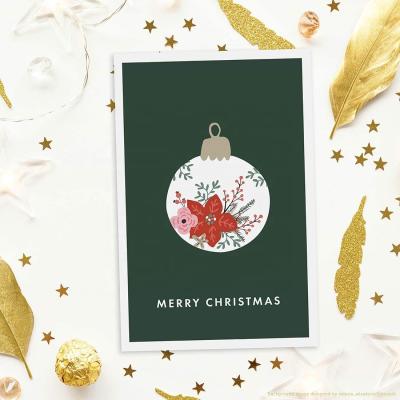 China China New Product 2020 Handmade Custom Christmas Cards Printing Funny Greeting Cards With Envelopes For Blank Greeting Card for sale