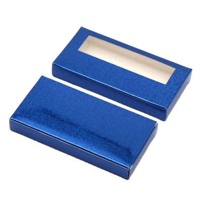 China Recycled Materials Wholesale Custom Logo Private Label Empty With Paper Box Cosmetic Packaging For Eyelash Packaging Box Square Paper for sale