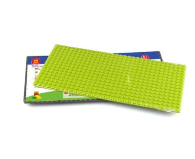 China DIY PLAY high quality 16x32 dots wholesale high quality plastic baseplate WANGE 88005 ABS plastic baseplate compatible legoing block bricks for sale