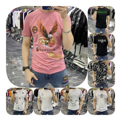 China 2023 New Design Anti-wrinkle New Design Wholesale Best-selling Cheap Men's Cotton Printed T-shirt for sale