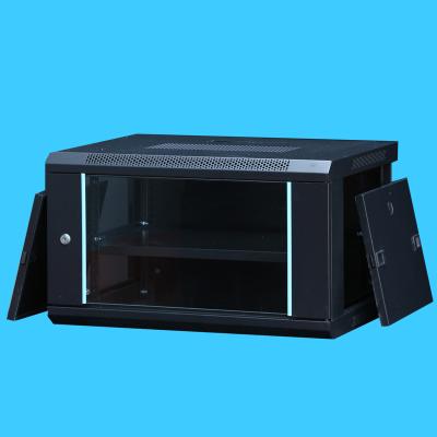 China New wall cabinet 6u network cabinet air conditioned server cabinet desktop computer rack Te koop