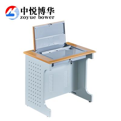 China Modern School Bedroom Metal Frame Flip Computer Desk for Home Office Te koop