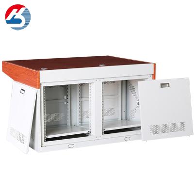 China New Design Industrial Computer Desks Assembly Monitoring Console Operator Control Desk for sale