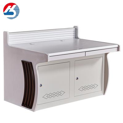 China Manufacturer Wholesale Commercial Furniture Office Operating Table Computer Table Monitoring Room Table Te koop