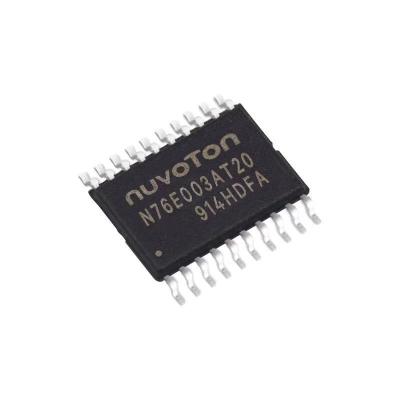 China Wholesale Electronic Components Support BOM Quote Microcontroller IC N76E003AT20 TSSOP-20 8 KB for sale