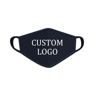 China Free Sample Fast Delivery Custom Brand Logo Mix Color Polyester Adult Men Women And Kids Size Polyester Cotton Face Maskes for sale