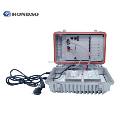 China Hondao Outdoor 4PON SFP EPON/GEPON OLT Port Supply EDFA and WDM MA5683T for sale