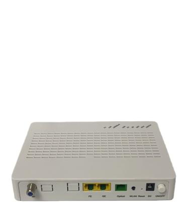 China Hondao Home High Quality CATV Ontario ONT200TWB FTTX 1GE+1FE+CATV+WIFI 5DBI WIFI XPON for sale