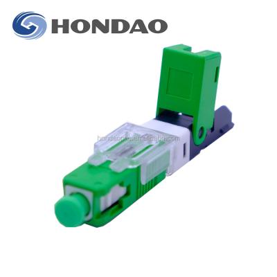 China PCB Hondao fiber optic sumitomo quick assembly SC/APC quick connector for sale