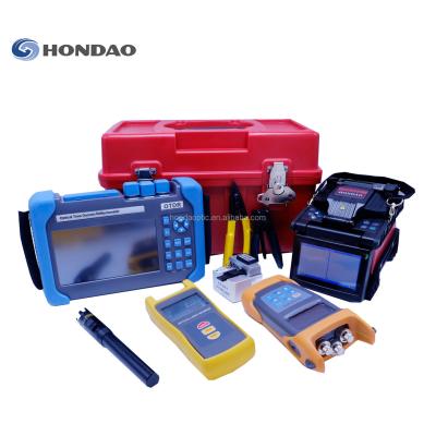 China SM 1490 OTDR low price fiber optic toolkit 1310, 5mw VFL light source and PON power meter FS-0 1310/1490/1550nm for sale