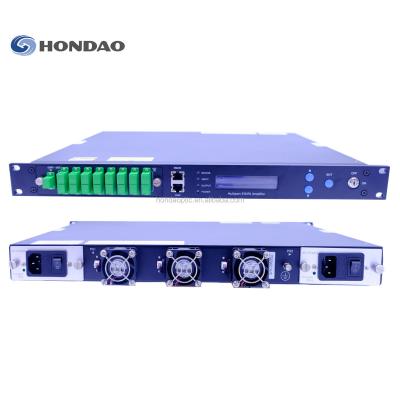 China FTTX HONDAO 32 Port WDM CATV EDFA 1550nm High Power Integrated Optical Amplifier for sale