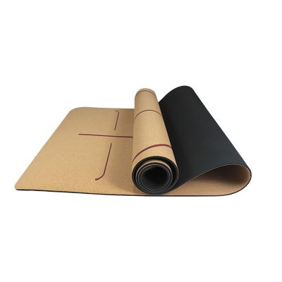 China Soft ; Nontoxic ; Melors Durable High Quality Decorative Custom Made Natural Cork Yoga Mat With Eco-friendly Fitness Cork Yoga Mat for sale