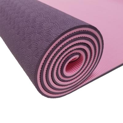 China Melors factory price double layer private label tape yoga joha maker yogamatte mat for sale