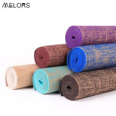 China Soft ; Nontoxic ; Durable Good Quality Melors Prolite Yoga And Pilates Eco Jute Yoga Mat Durable for sale