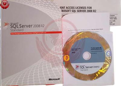 China DVD de Microsoft que instala la caja de la venta al por menor del estándar 2008 de los datos SQL Windows Server en venta