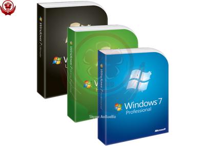 China Professional 64 Bit Windows 7 Operating System Retail Box MS DVD+Key Card for sale