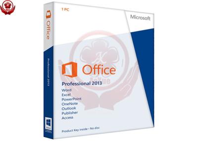 China Echte Schlüsselkarten-Fabrik des Microsoft Office-Produkt-Schlüssel-2013 versiegelt zu verkaufen