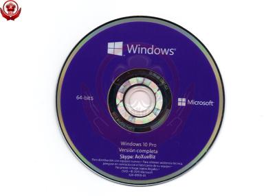 China DVD de Microsoft que instala lengua española del pedazo de la llave 64 del producto de Microsoft Windows de los datos en venta