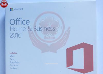 China Original 2016 Microsoft Office Home And Business Product Key Card for windows for sale