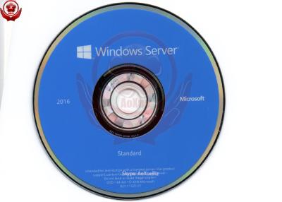 중국 64 조금 가득 차있는 버전 Microsoft Windows 서버 2016년 OEM DVD COA 스티커 판매용