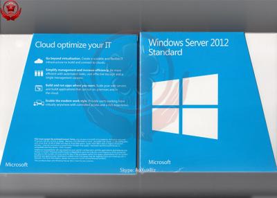 China Caja al por menor del estándar de Windows Server 2012 del sistema operativo Windows en venta