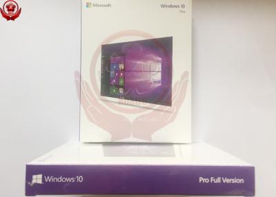 China Full Version Windows OEM Software Win 10 Pro Retail Box 64 Bit Product Key Card for sale