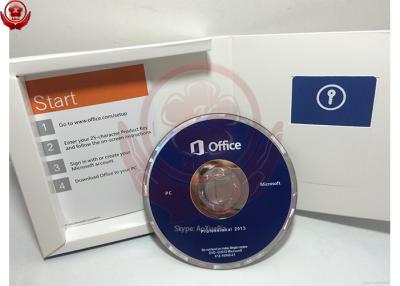 China Profesional de la llave del producto de Microsoft Office más software de la caja de la venta al por menor 2013 con DVD en venta