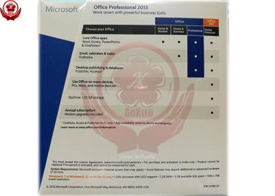 China Microsoft Office-Fachmann plus 2013 Schlüsselcode, FPP-neue Schlüsselon-line-Aktivierung zu verkaufen