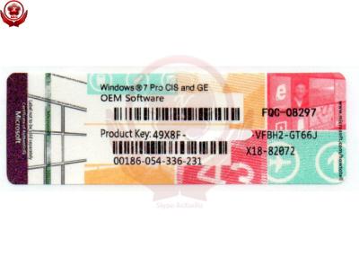 China Windows Product Key Sticker Win 10 win 8.1 win 7 Pro key code for sale