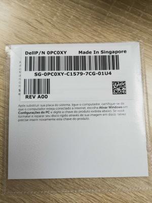 China Microsoft W8p/W10 Windows 10 Product Key Sticker 32/64 Bit Svc Dpk Windows 10 Dell Pack for sale