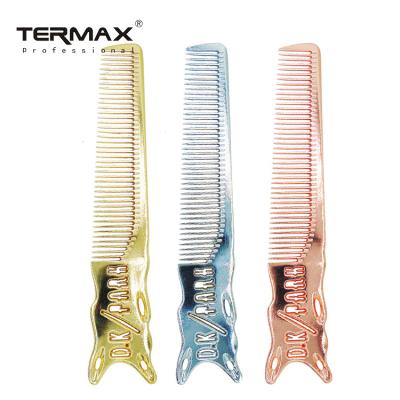 China Professional Salon Space Hairdressers Hairdressers Oil Head Aluminum Hair Combs for sale