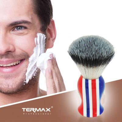 China Beard Brush Barberlight Beard Brush Men's Beard Brush Barber Shaving Brush for Men Water Transfer Beard Brush Solid Wood Rosewood for sale