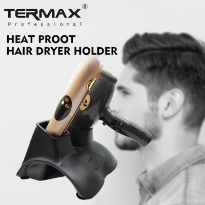 China Heat Proot Hair Dryer Holder Bath Vanity Countertop Accessories Hair Dryer Rack Tool Organizer Tray Stand - for sale