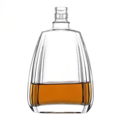 China Customized drink shape high quality 500ml wine glass bottles with lids for sale from glass bottle manufacturers for sale